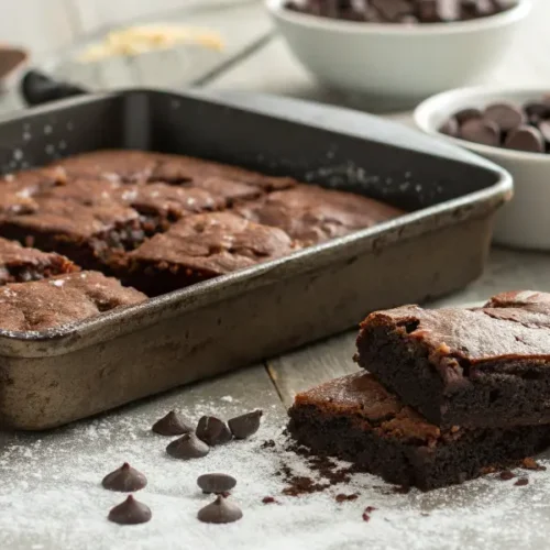 Eggless Brownies Recipe Homemade