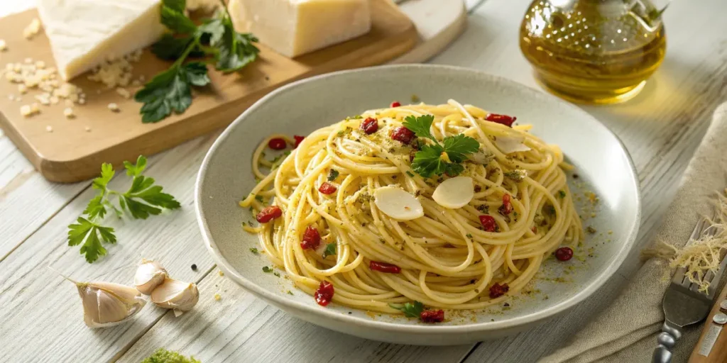 Pasta Aglio e Olio Recipe