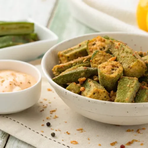Air Fried Okra Recipe
