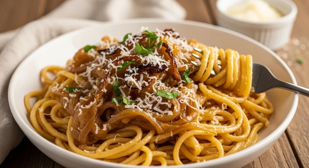 French Onion Pasta Recipe