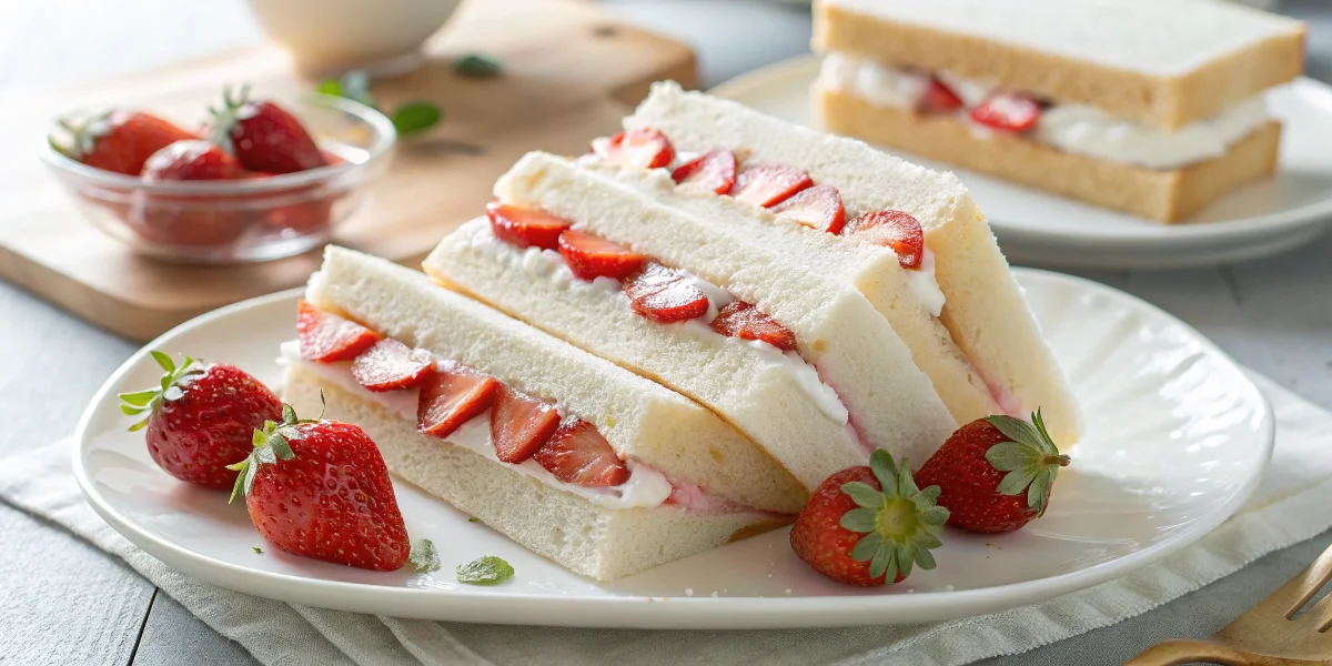 Easy Strawberry Sando Recipe