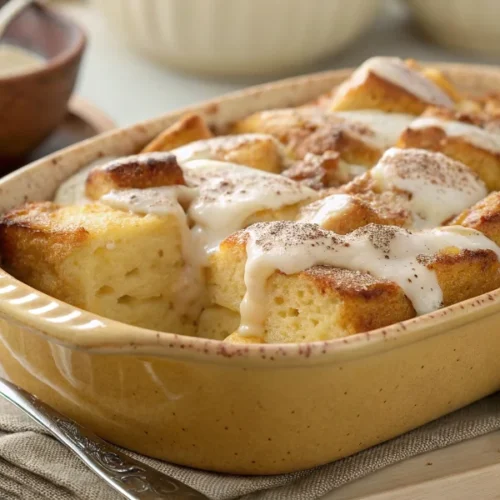 Easy Donut Bread Pudding Recipe