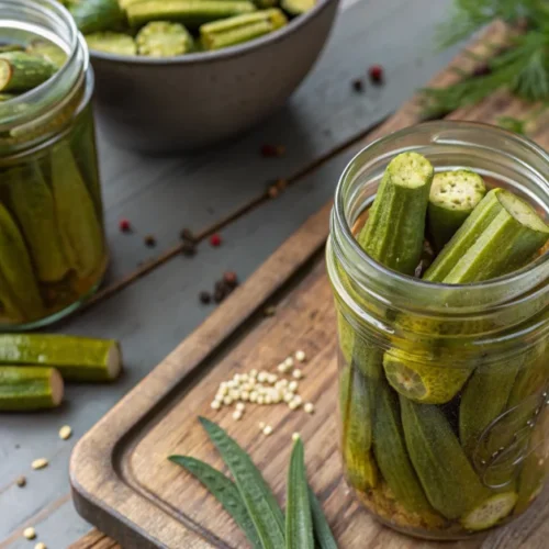 Pickled Okra Recipe Easy
