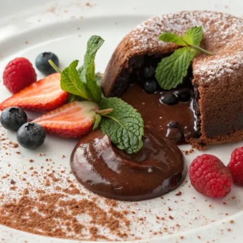 Cottage Cheese Lava Cake Recipe